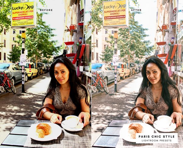 Before & After Rome Italy Lightroom Presets 1.1 Desktop Mobile Instagram Blog Fashion Lifestyle Travel Paris Chic Style 4