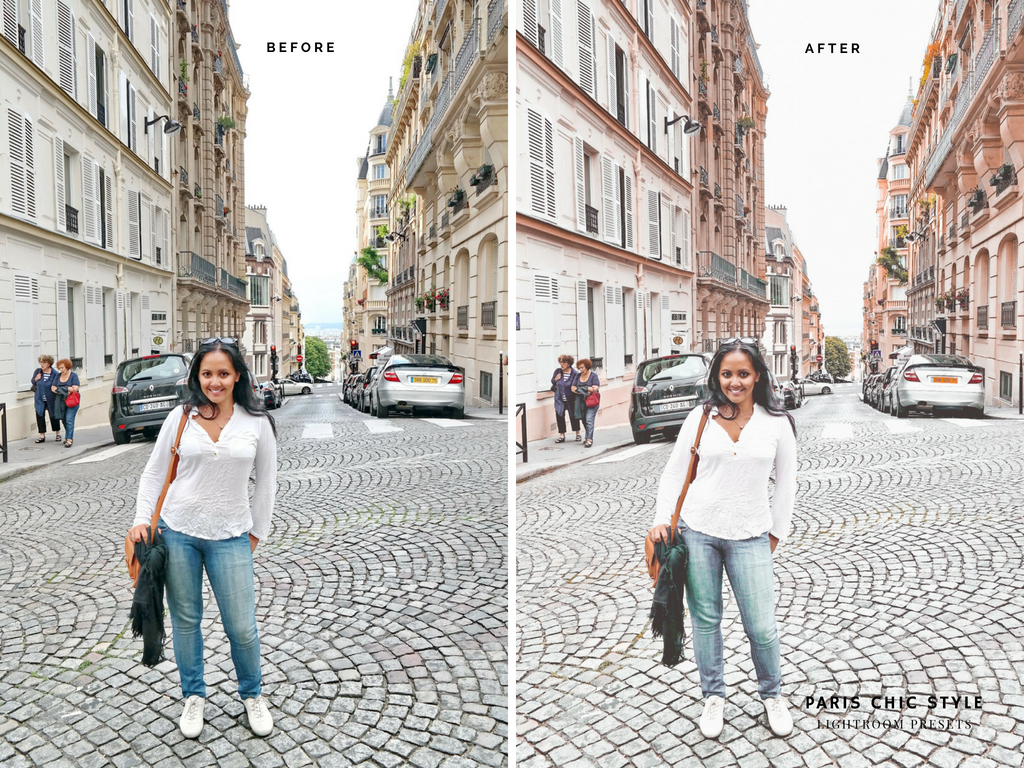 Paris France Lightroom Presets 1.1 Rose Gold Paris Chic Style Blog Travel Lifestyle Instagram Before & After 1