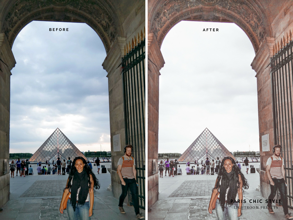 Paris France Lightroom Presets 1.1 Rose Gold Paris Chic Style Blog Travel Lifestyle Instagram Before & After 5