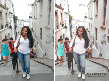 Paris France Lightroom Presets 1.1 Rose Gold Paris Chic Style Blog Travel Lifestyle Instagram Before & After 9