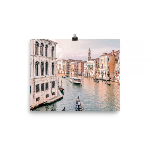 Venice Wall Art Print Poster Travel Wall Art Decor Italian Wall Art