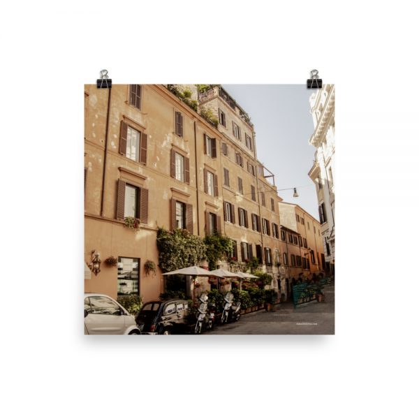 Rome Street Italian Vintage Travel Wall Art Decor - Image 8
