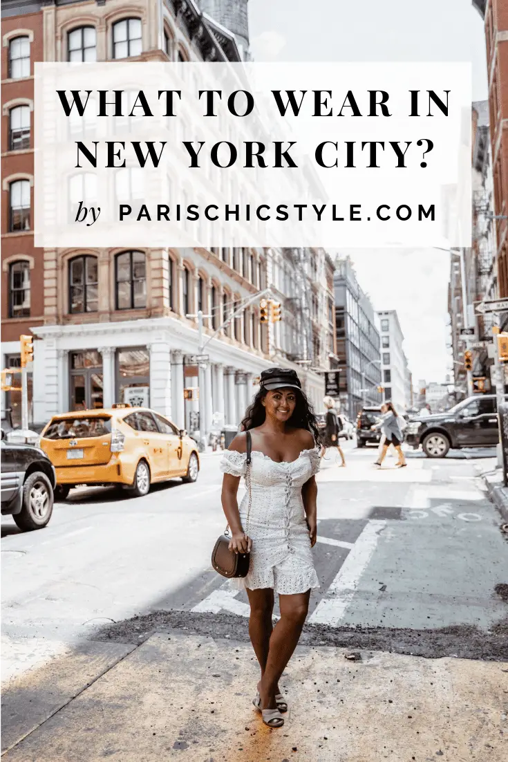 Marjolyn Lago Marj what to wear in new york city white off the shoulder dress paris chic style pinterest