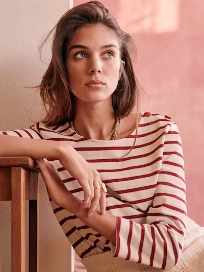French Style Outfits French Striped Shirts Parisian Fashion Sezane Paris Chic Style