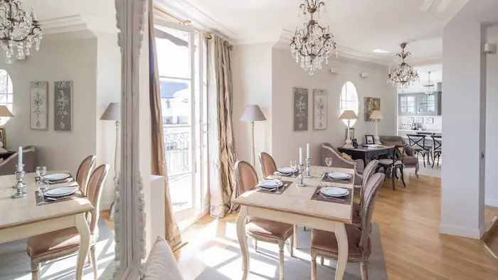 Best Luxury Paris Airbnbs With Eiffel Tower Views Rooftop Terrace Paris Apartment For Rent Paris Chic Style