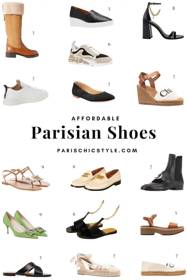 22 Affordable French Shoes: French Brands Shoes To Wear