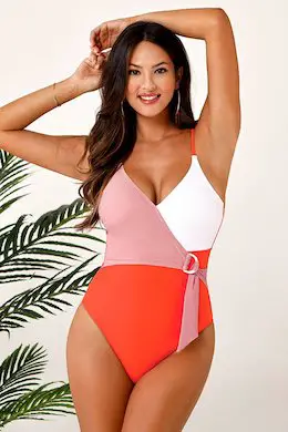 Cupshe Best Wrap Swimsuits Best Swimsuit To Hide Tummy Bulge Paris Chic Style