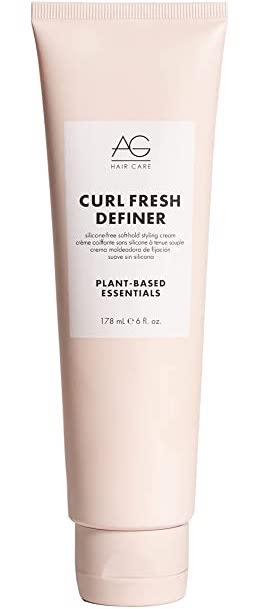 AG Curl Fresh Definer Styling Cream- Best Defining Curl Cream Soft-Hold & Silicone-Free Paris Chic Style