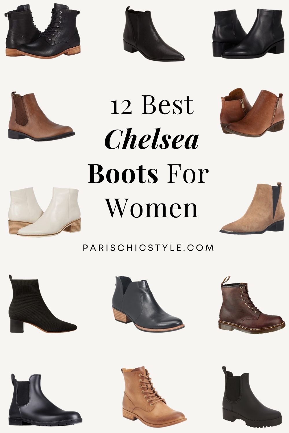 12Best Chelsea Boots For Women: Parisian Style Ankle Boots For Women