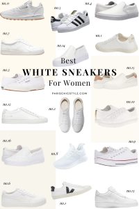 44 Best White Sneakers For Women: Italian French Sneakers