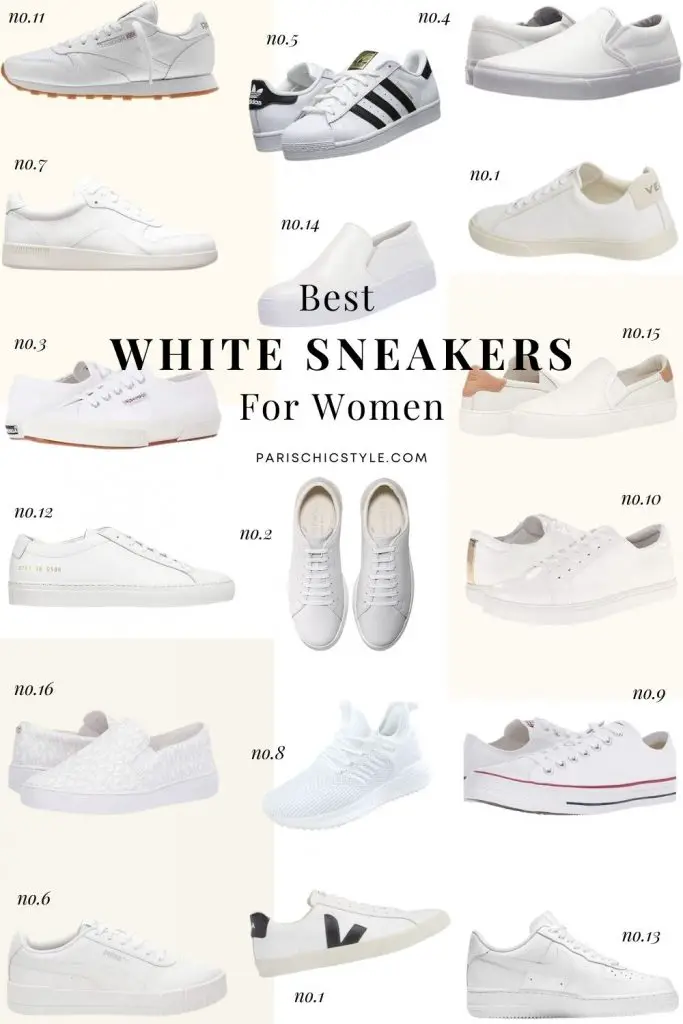 44 Best White Sneakers For Women Comfortable Chic Stylish Sneakers