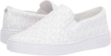 Michael Kors Slip On Shoes For Everyday Wear- Parisian Chic Women's White Slip On Sneakers Paris Chic Style
