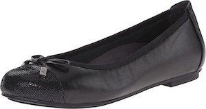 Stylish & Comfortable Black Ballet Flats For Women- French Style Ballet Flats Vionic