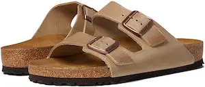 Best Slides For Women- Birkenstock Arizona Soft Stylish Slide Sandals For Walking Paris Chic Style