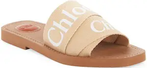 Chloe French Sandals For Travel, Street Style, Walking Fashionable Slide Sandals Paris Chic Style