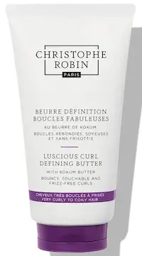 Best Curl Defining Cream For Wavy Curly Hair- Christophe Robin Luscious Curl Defining Butter With Kokum Butter Paris Chic Style
