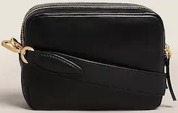 Best Anti Theft Crossbody Bag For Europe Travel- Marc & Spencer Leather Cross Body Camera Bag