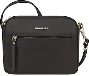 Travelon Addison Anti Theft Small Crossbody Bag For Walking, Travel & Streetstyle